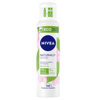 Nivea Deodorant Spray Naturally Good Green Tea 125 ml