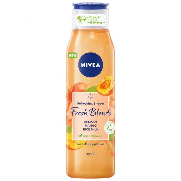 Nivea Fresh Blends Douchegel Apricot 300 ml