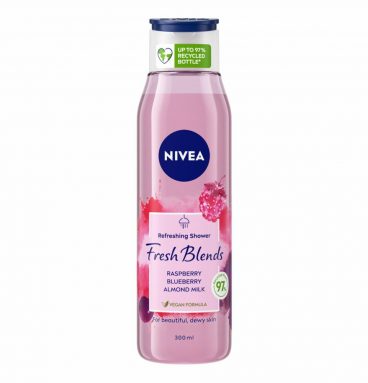 Nivea Fresh Blends Douchegel Raspberry 300 ml