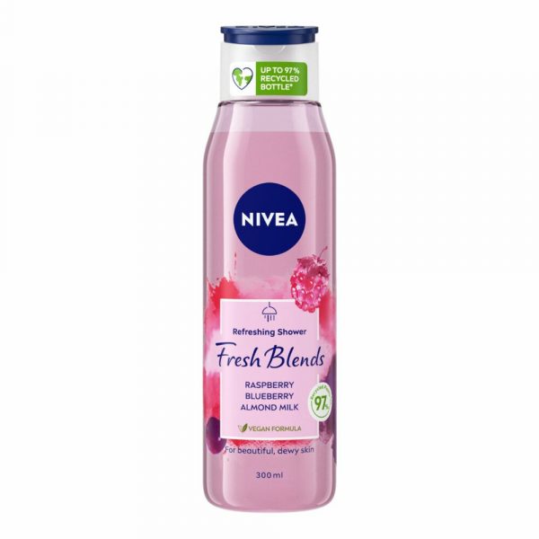 Nivea Fresh Blends Douchegel Raspberry 300 ml