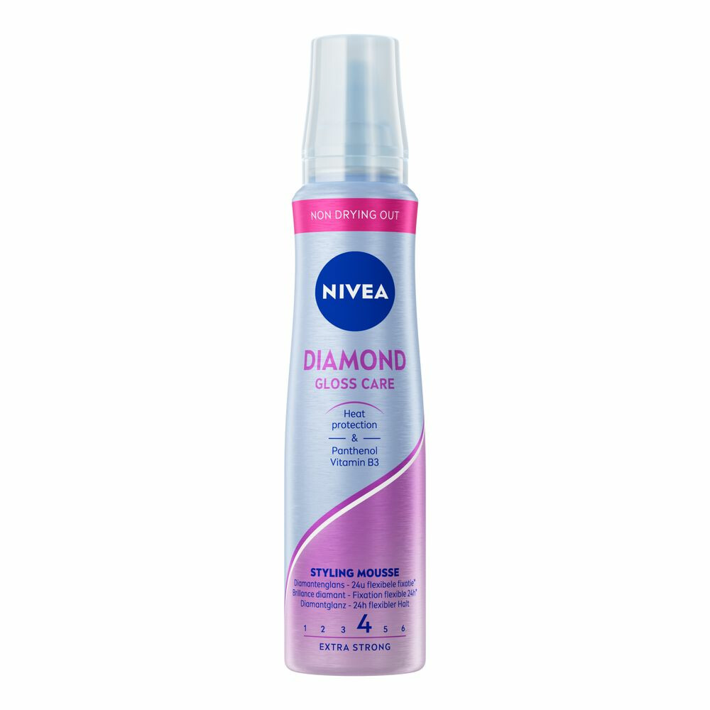 Nivea Haarmousse Diamond Gloss 150 ml