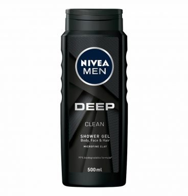 3x Nivea Men Douchegel Deep Clean 500 ml