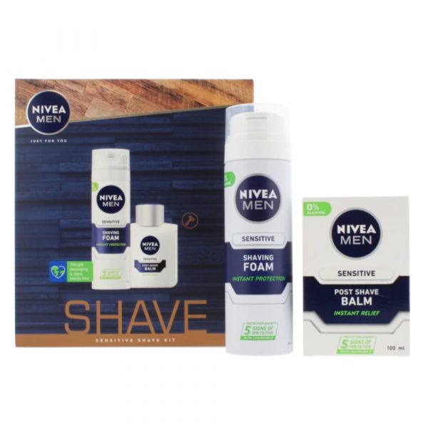 Nivea Men Shave Duo Sensitive Giftset Scheerschuim&Aftershave