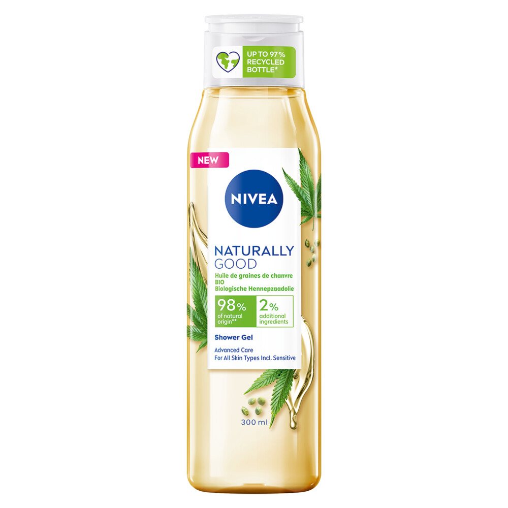 Nivea Naturally Good Hemp Showergel 300 ml