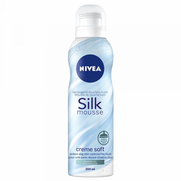 Nivea Shower Silk Mousse Creme Soft 200 ml