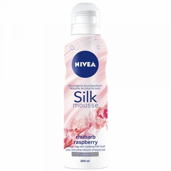 Nivea Shower Silk Mousse Rhubard Raspberry 200 ml