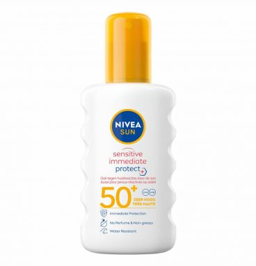 2x Nivea Sun Sensitive Anti-Allergie Zonnemelk SPF 50 200 ml