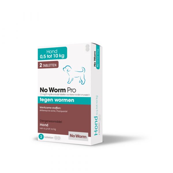 No Worm Pro Ontworming Tabletten Hond en Puppy vanaf 0