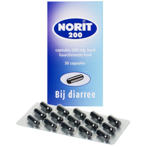 Norit Capsules 200 mg 30 capsules