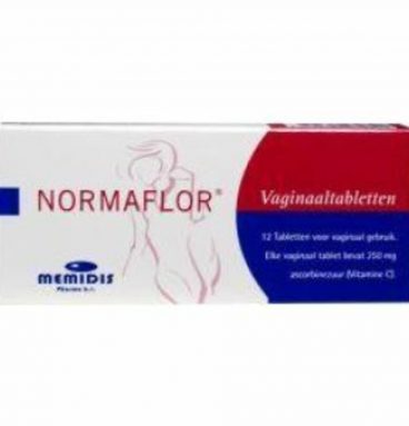 Normaflor Vaginale Tabletten 12 stuks