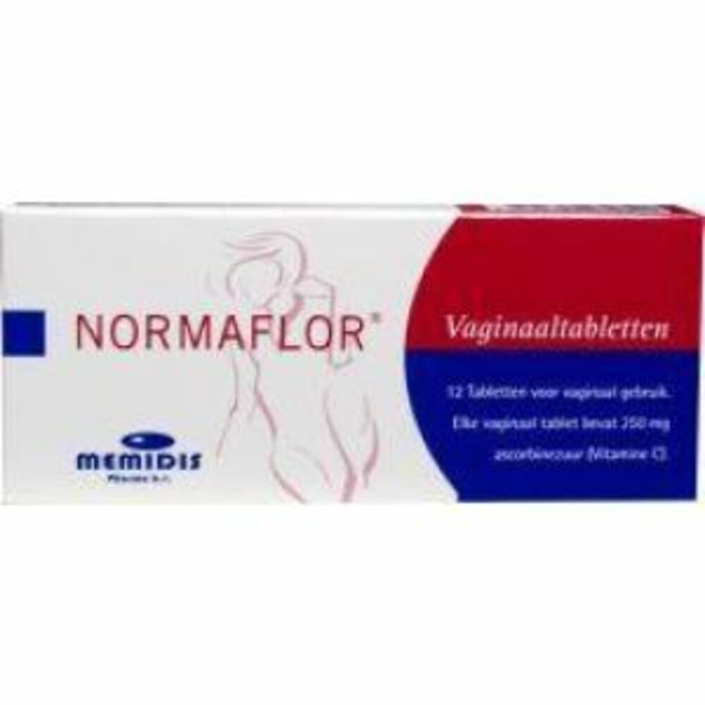 Normaflor Vaginale Tabletten 12 stuks