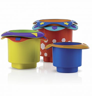 Nuby Badspeelgoed Stapelbekertjes 1 set