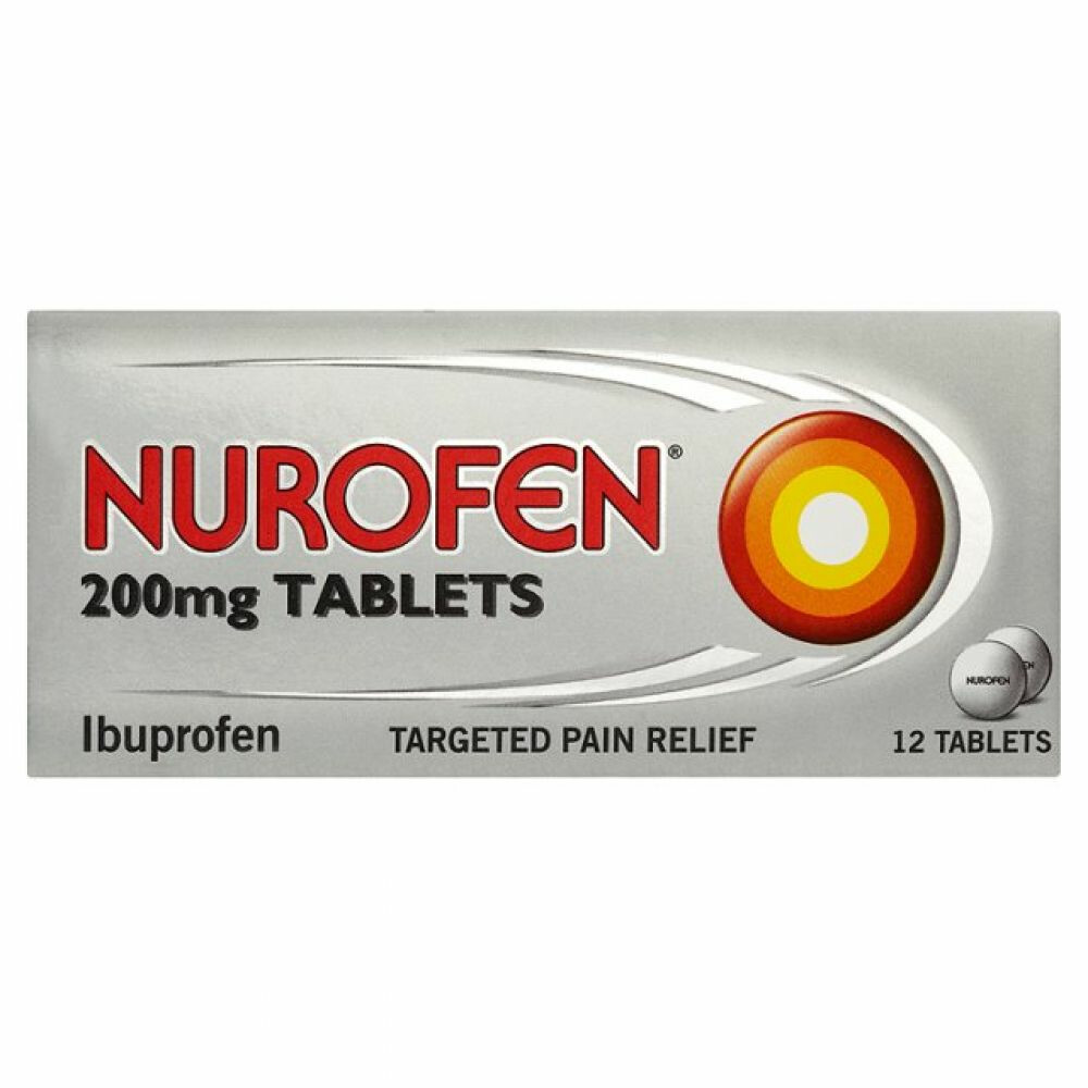 Nurofen Ibuprofen 200mg 12 tabletten