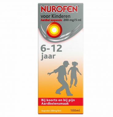 Nurofen Suspensie voor Kinderen 200 mg/5 ml 100 ml