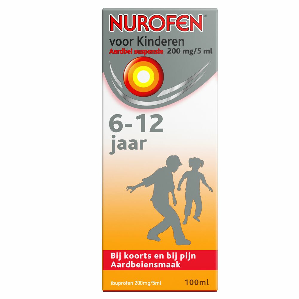 Nurofen Suspensie voor Kinderen 200 mg/5 ml 100 ml