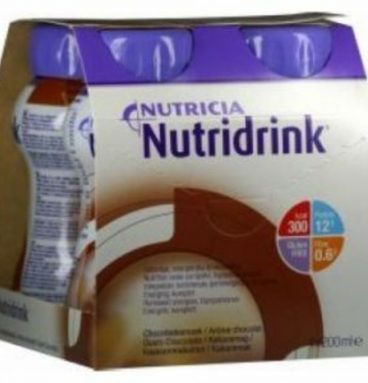 3x Nutricia Nutridrink Chocolade 4 x 200 ml