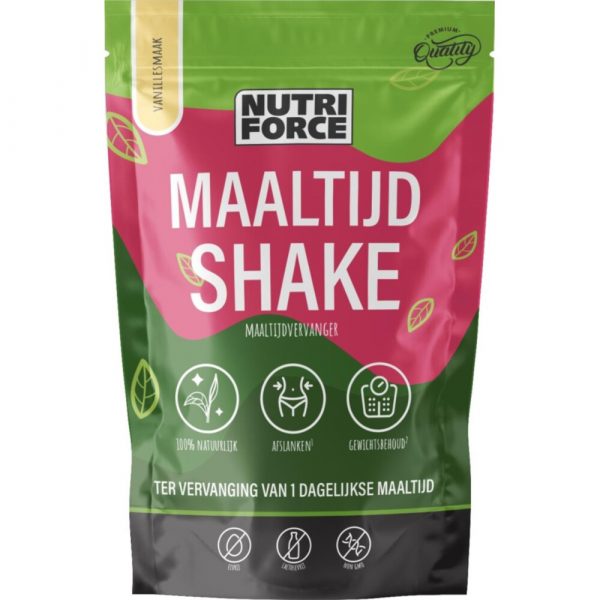 6x Nutriforce Maaltijdshake Vanille 700 gr