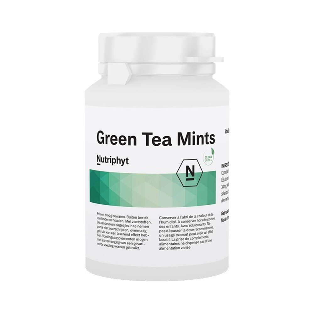 Nutriphyt Green Tea Mints 120TB