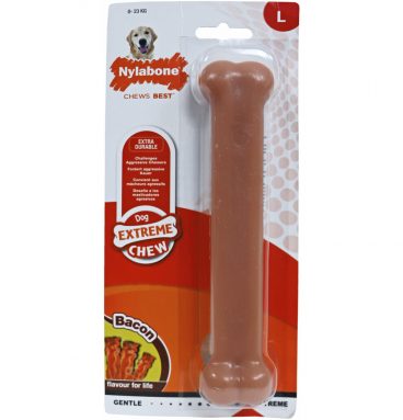 Nylabone Chew Giant Bot Bacon L 19