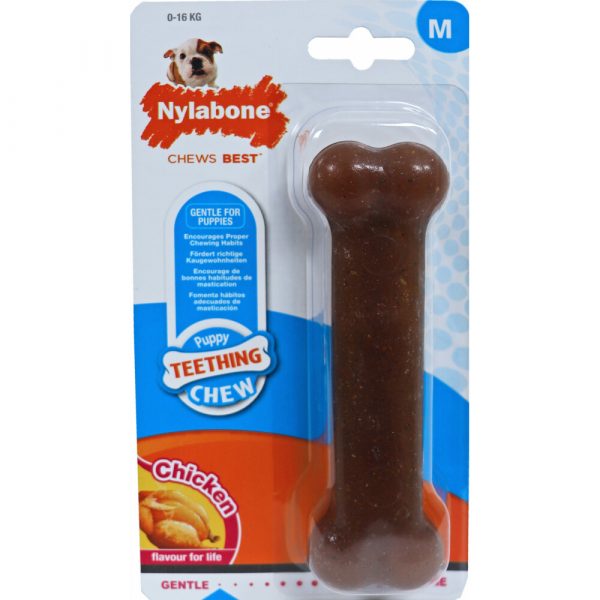 Nylabone Puppy Chew Bone Wolf M 13