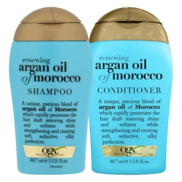 OGX Argan Oil of Morocco Mini Shampoo + Conditioner Pakket