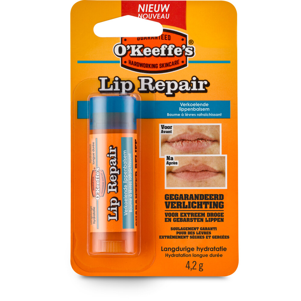 6x O'Keeffe's Lip Repair Cooling 4.2 gr