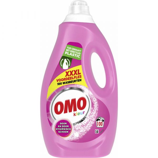 2x OMO Vloeibaar Wasmiddel Kleur 5 liter