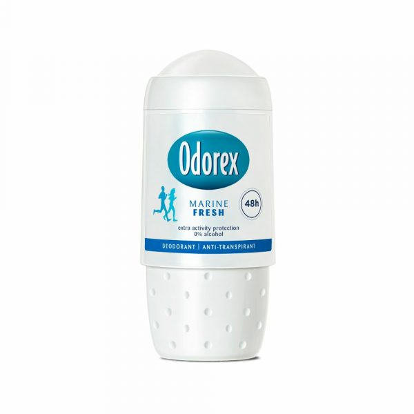 6x Odorex Deodorant Roller Marine Fresh 50 ml