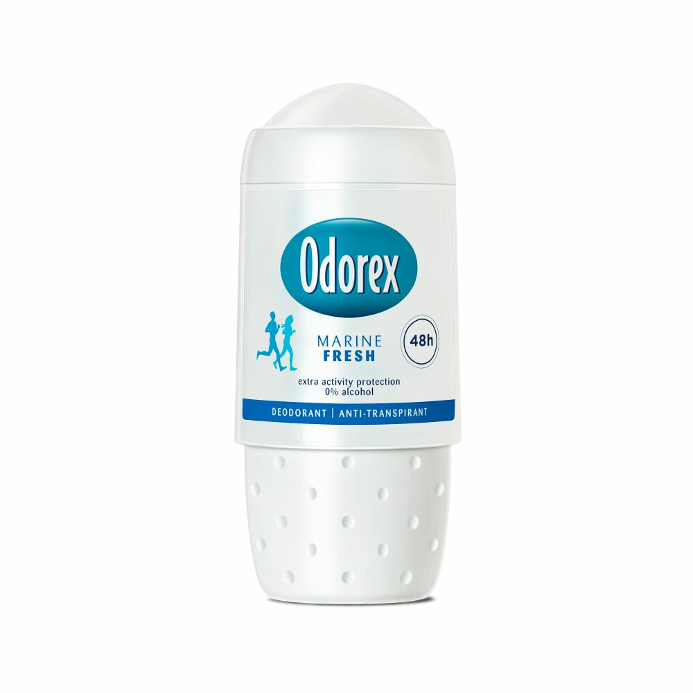 6x Odorex Deodorant Roller Marine Fresh 50 ml