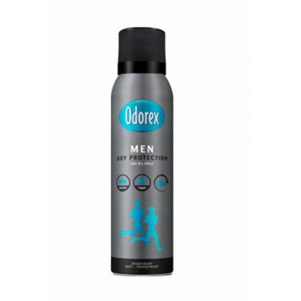 6x Odorex For Men Dry Protection Deodorant Spray 150 ml