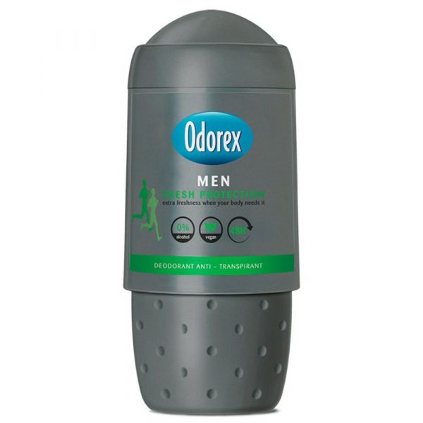 6x Odorex For Men Fresh Protection Deodorant Roller 50 ml