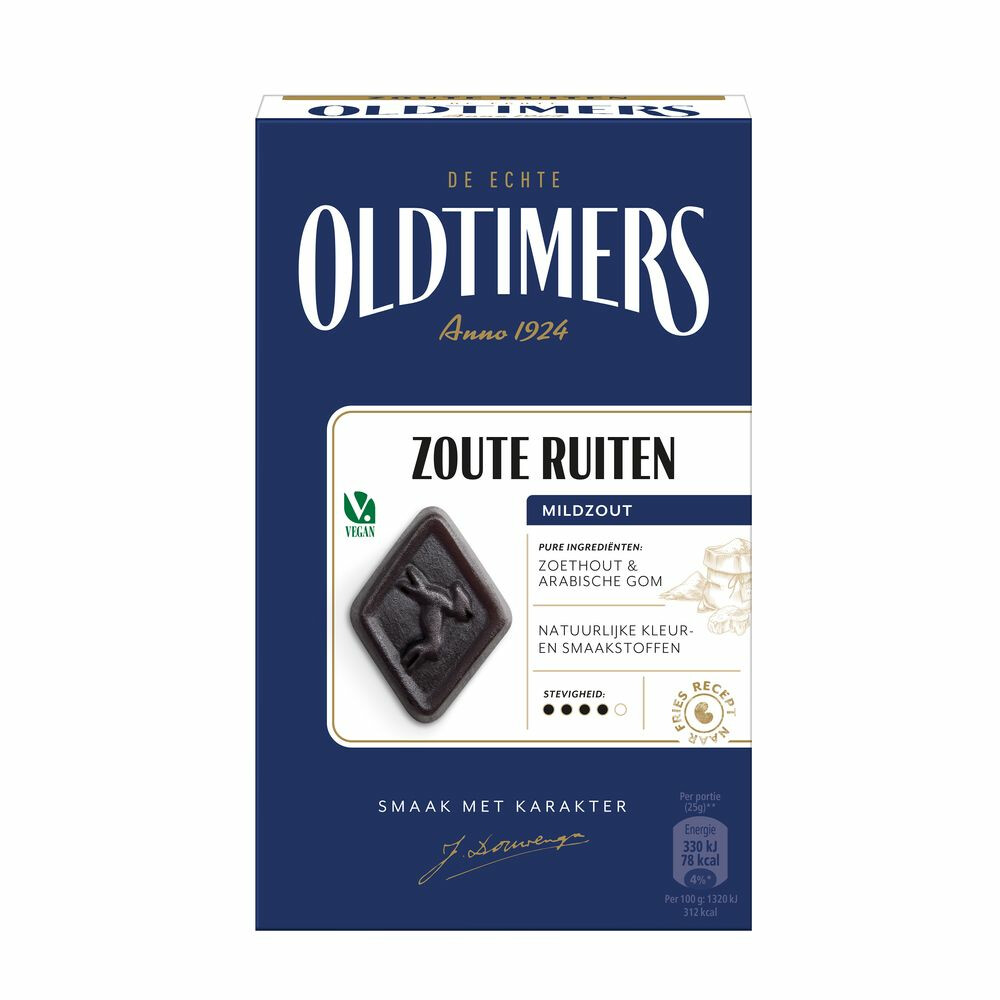 Oldtimers Zoute Ruiten 235 gr