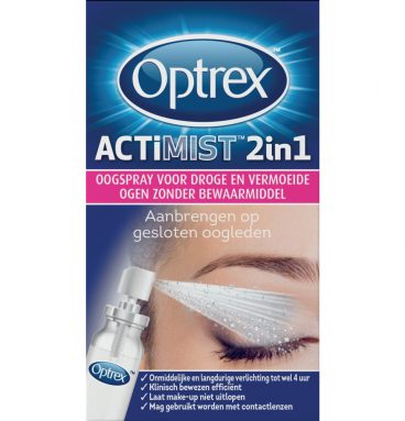 Optrex Actimist 2 in 1 Oogspray Droge&Vermoeide Ogen 10 ml