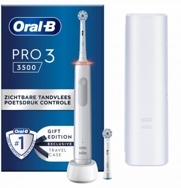 6x Oral-B Elektrische Tandenborstel Pro 3 3500 Wit