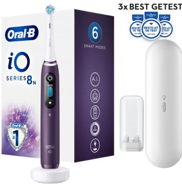 3x Oral-B Elektrische Tandenborstel iO Series 8 Paars