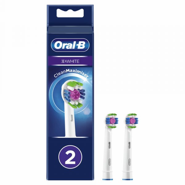 6x Oral-B Opzetborstels 3D White 2 stuks