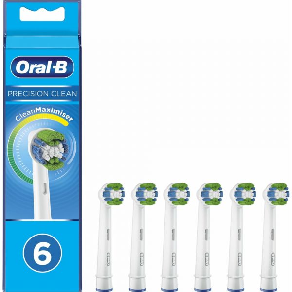 12x Oral-B Opzetborstels Precision Clean 6 stuks