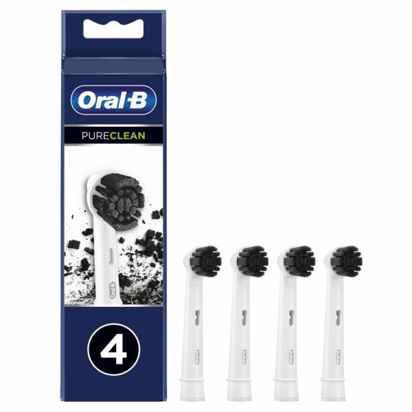 6x Oral-B Opzetborstels Pure Clean Charchoal EB20CH 4 stuks