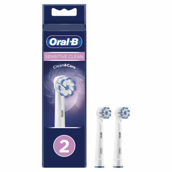 6x Oral-B Opzetborstels Sensitive Clean 2 stuks