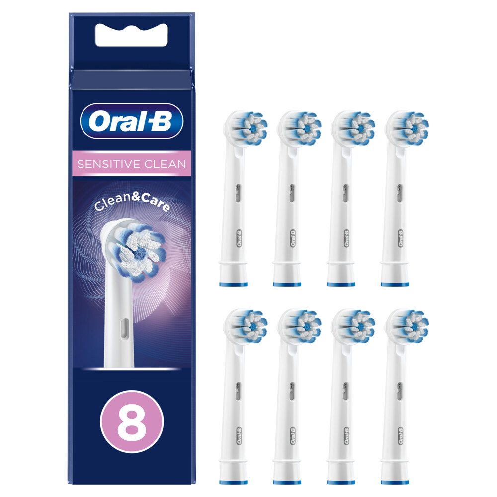 Oral-B Opzetborstels Sensitive Clean 8 stuks