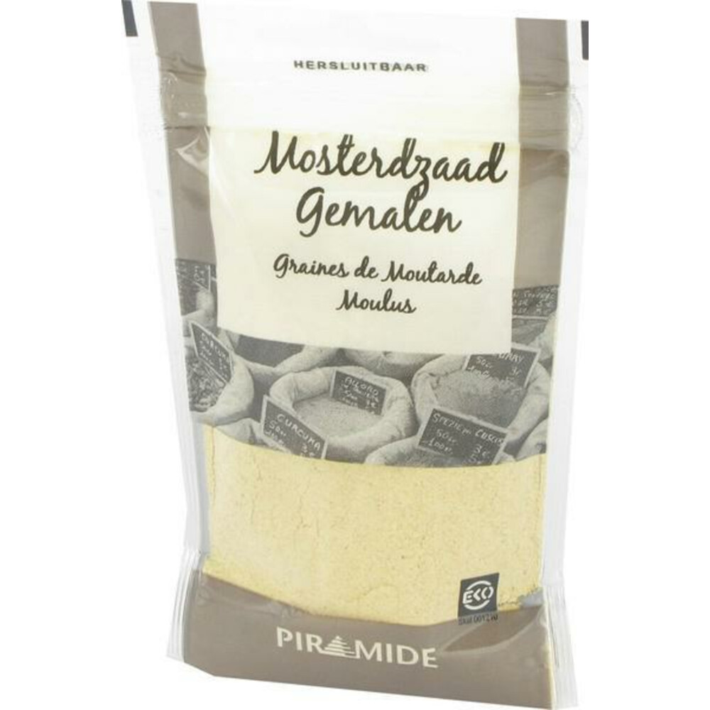 Organic Flavour Mosterdzaad Gemalen 28 gr