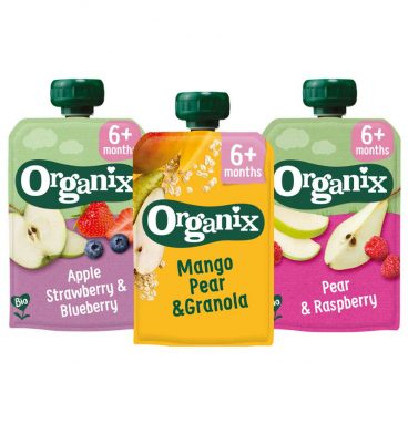 Organix Knijpfruit Appel