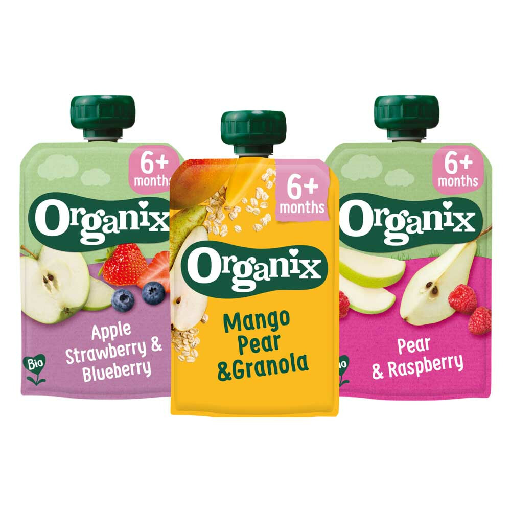 Organix Knijpfruit Appel