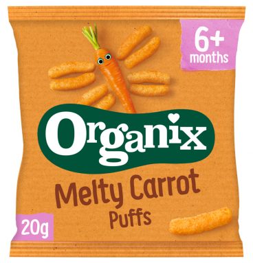 8x Organix Wortel Knabbels 6+m 20 gr