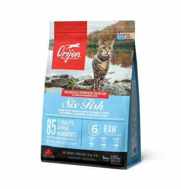 Orijen Kattenvoer Whole Prey Six Fish 1