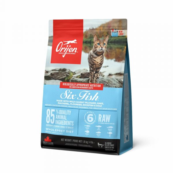 Orijen Kattenvoer Whole Prey Six Fish 1