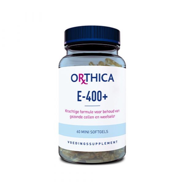 Orthica E-400+ 60 softgel capsules