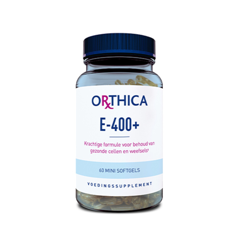 Orthica E-400+ 60 softgel capsules