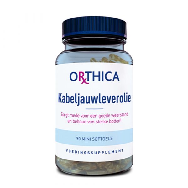 Orthica Kabeljauwleverolie 90 softgel capsules