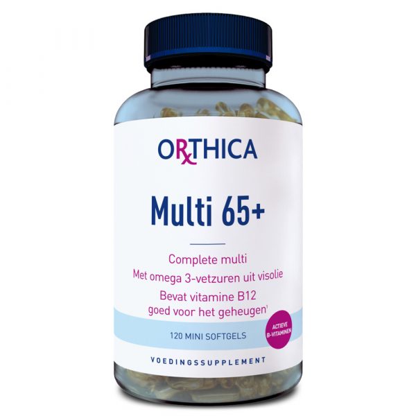 Orthica Multi 65+ 120 softgel capsules